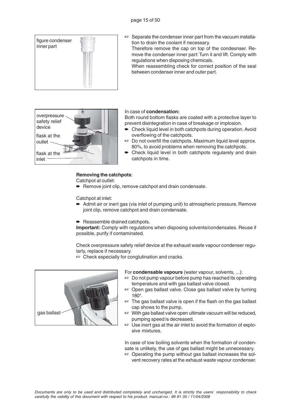 VACUUBRAND PC 2001TE VARIO User Manual | Page 15 / 50