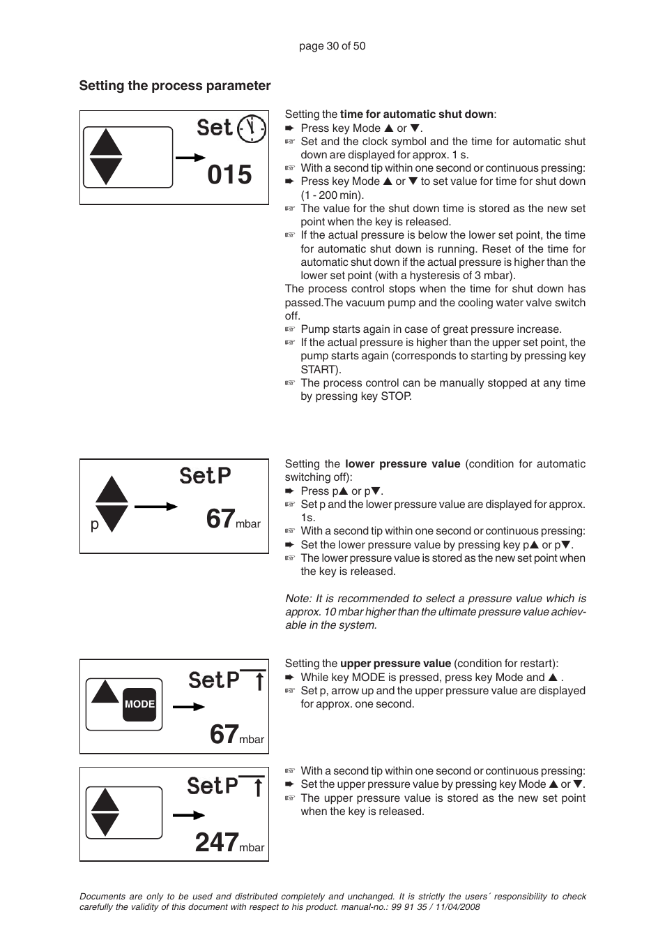 VACUUBRAND PC 2001TE VARIO User Manual | Page 30 / 50