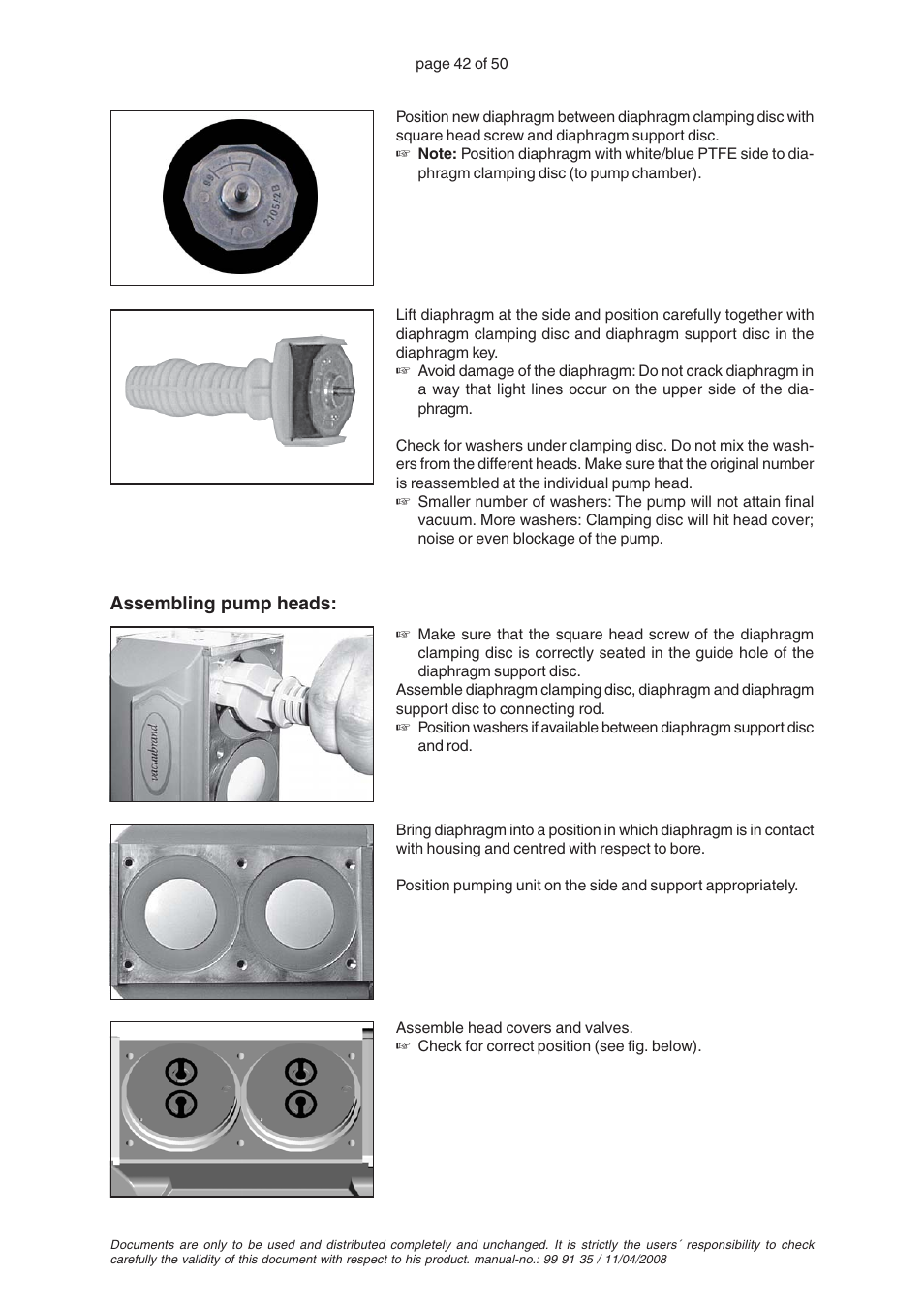 VACUUBRAND PC 2001TE VARIO User Manual | Page 42 / 50