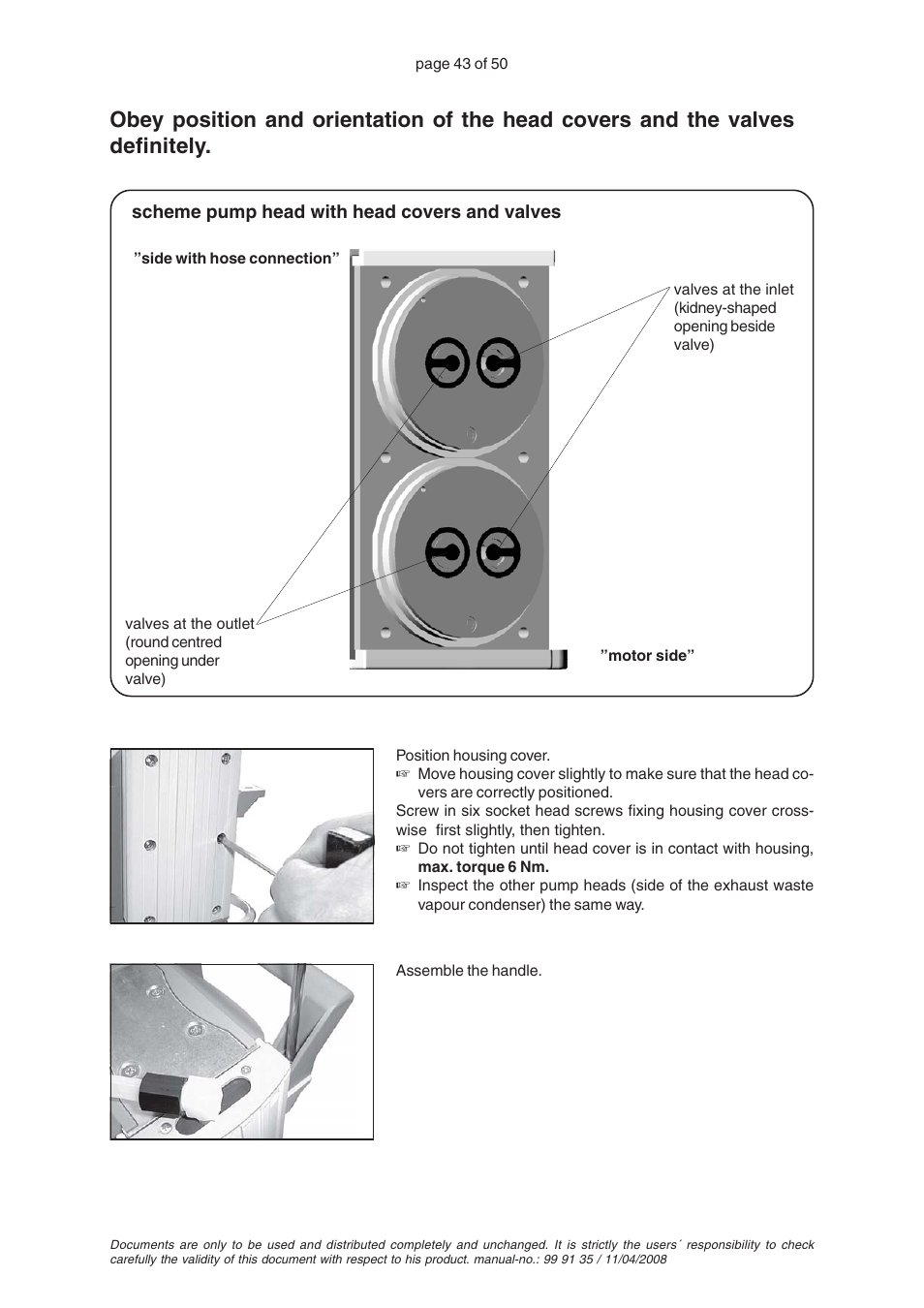 VACUUBRAND PC 2001TE VARIO User Manual | Page 43 / 50