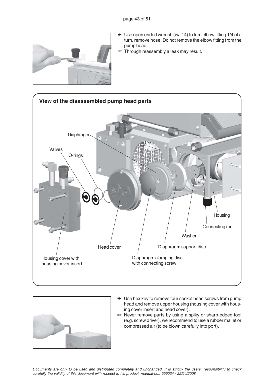 VACUUBRAND MZ 2C VARIO User Manual | Page 43 / 51