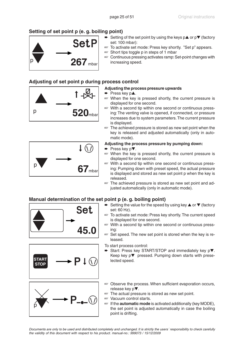 VACUUBRAND MV 10C VARIO User Manual | Page 25 / 51