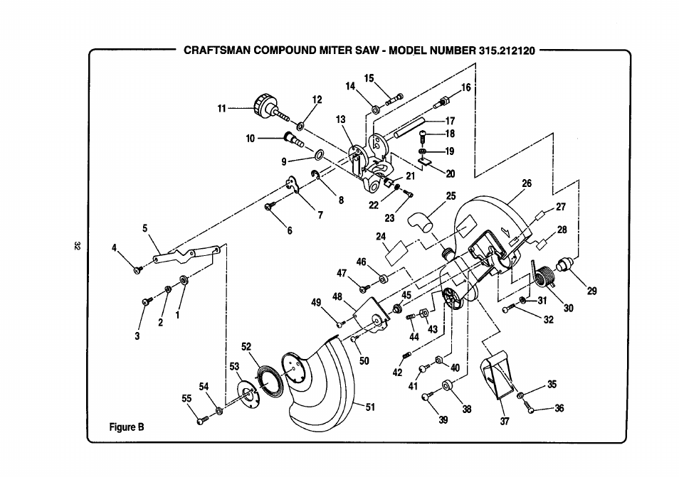 Craftsman 315.212120 User Manual | Page 32 / 36