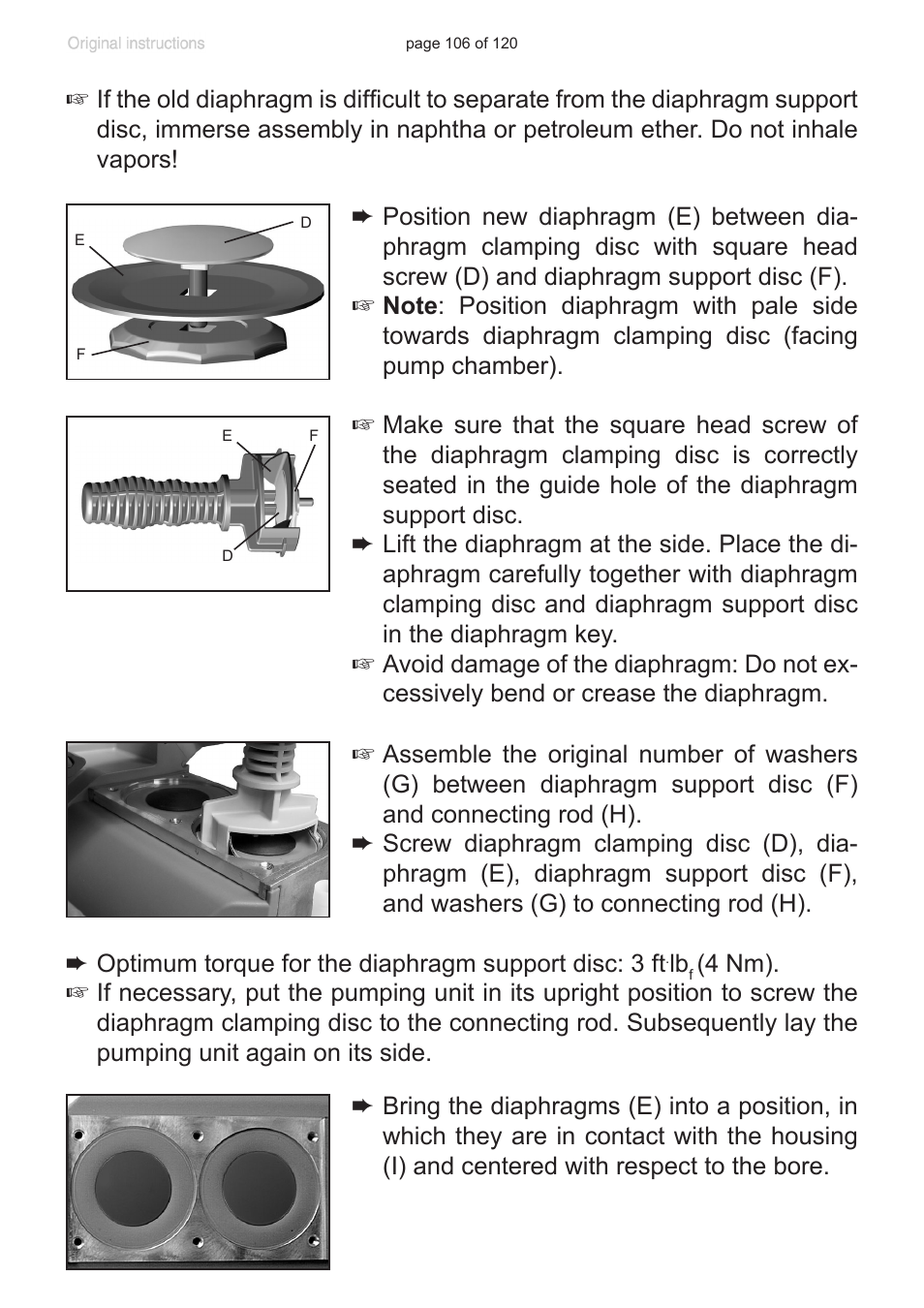 VACUUBRAND PC 3001 VARIOpro emission condenser Peltronic User Manual | Page 106 / 120