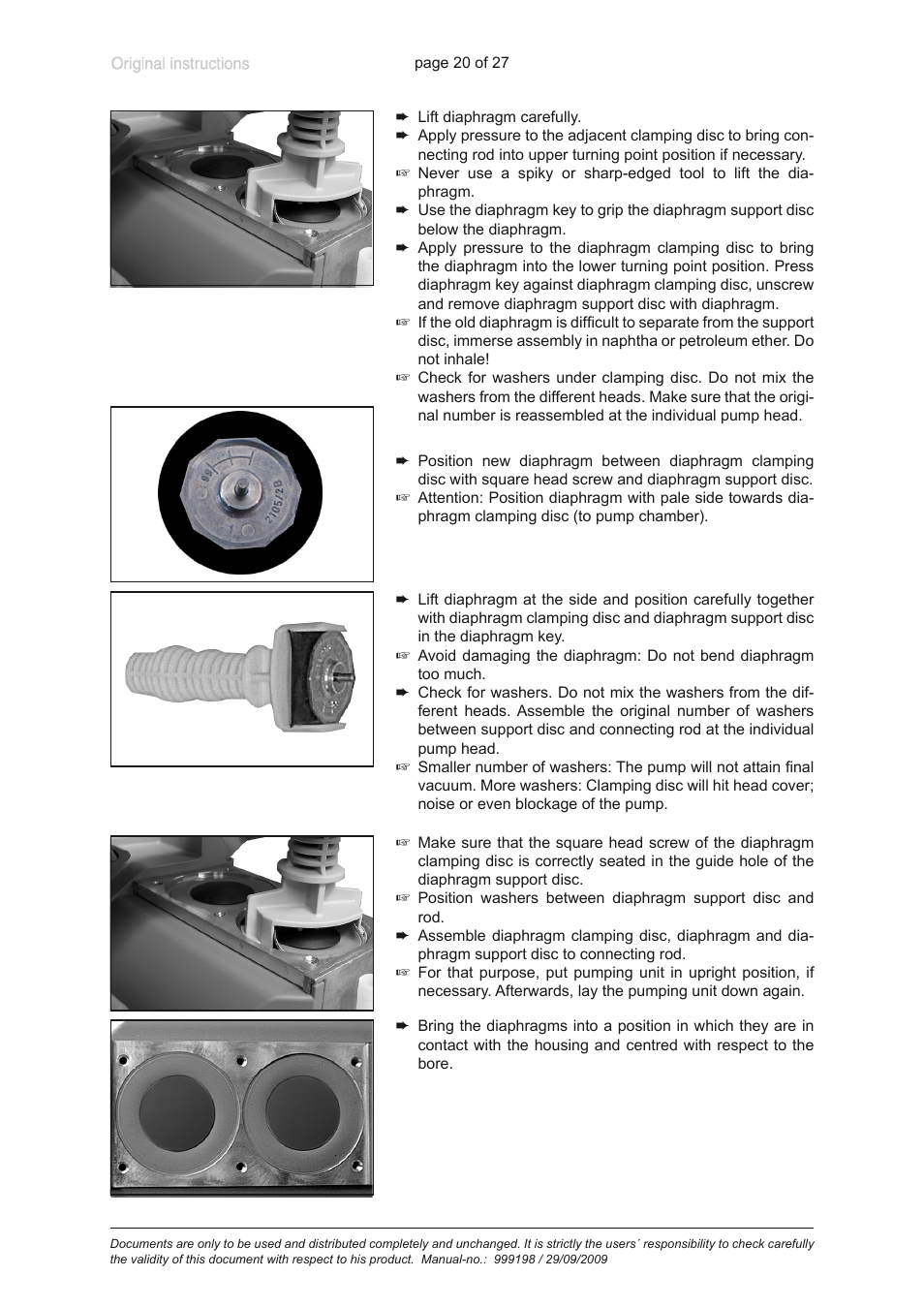 VACUUBRAND PC 3001 basic User Manual | Page 20 / 27