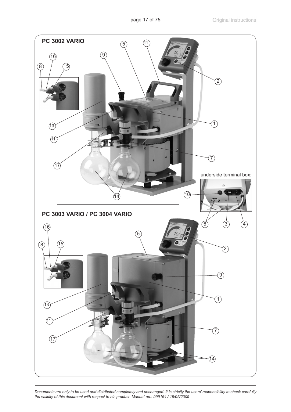 VACUUBRAND PC 3012 VARIO User Manual | Page 17 / 75