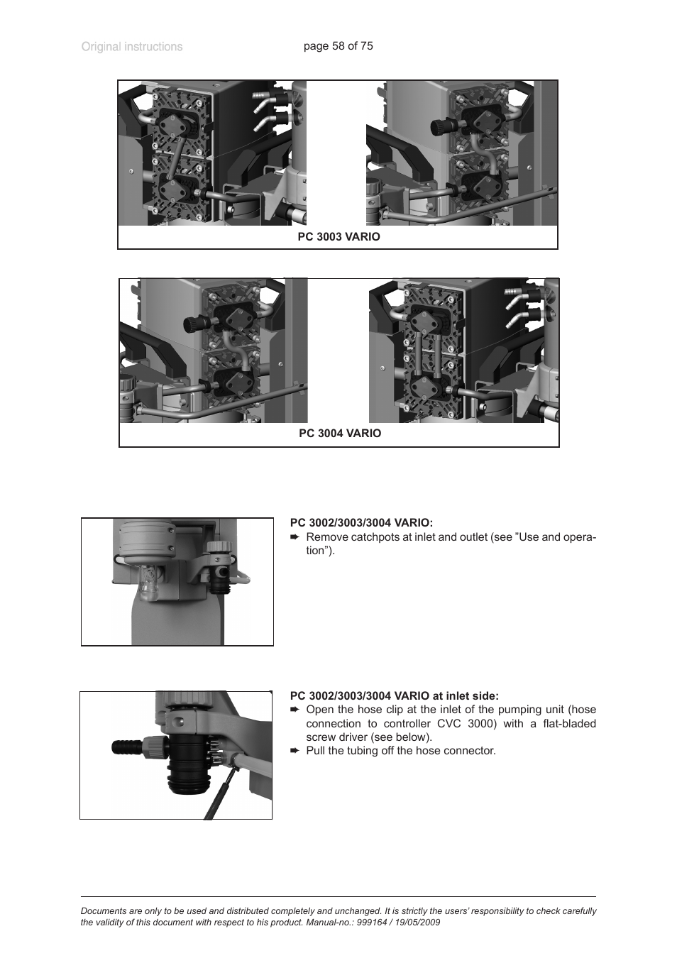 VACUUBRAND PC 3012 VARIO User Manual | Page 58 / 75