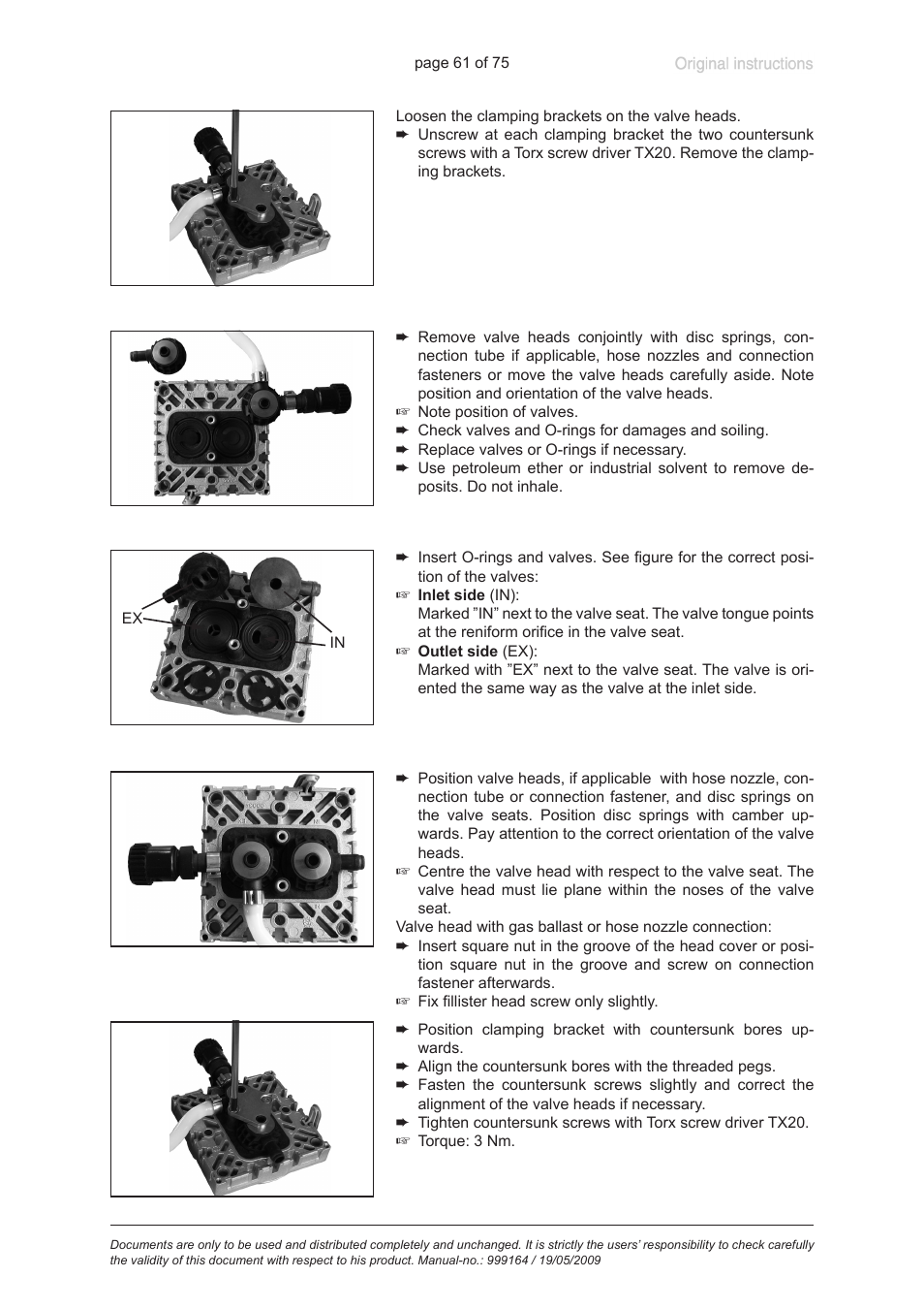 VACUUBRAND PC 3012 VARIO User Manual | Page 61 / 75
