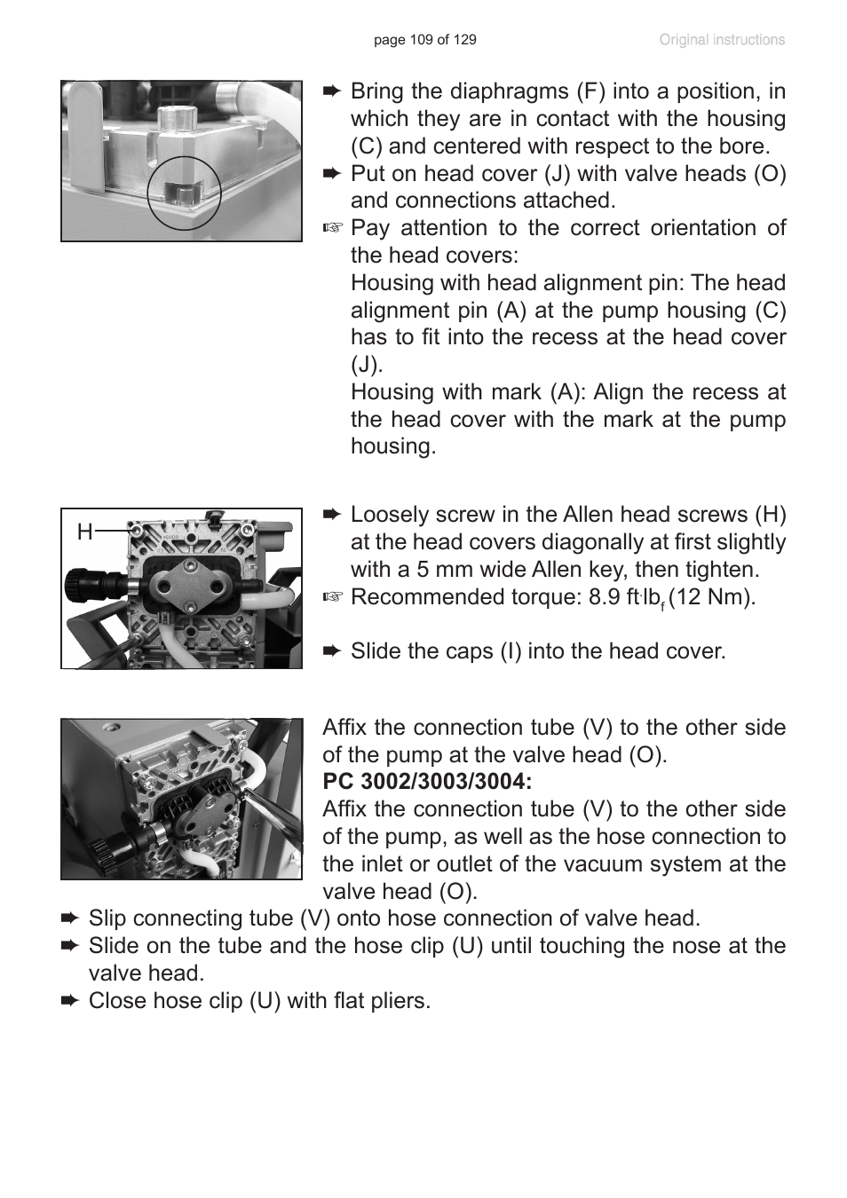 VACUUBRAND PC 3012 VARIO plastic housing User Manual | Page 109 / 129