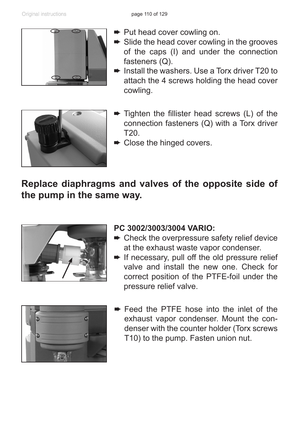 VACUUBRAND PC 3012 VARIO plastic housing User Manual | Page 110 / 129