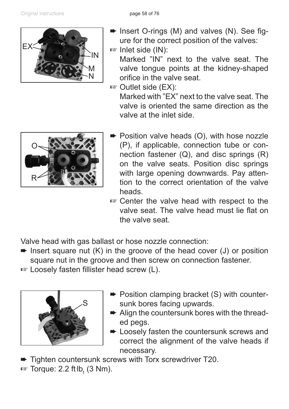 VACUUBRAND MZ 2C NT VARIO without controller (o.C.) User Manual | Page 58 / 76