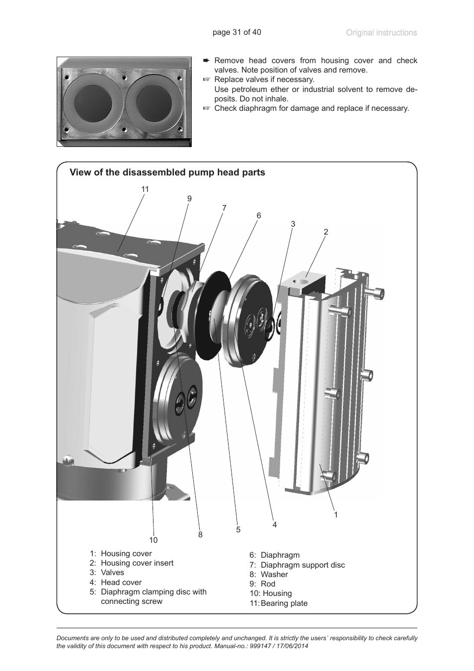 VACUUBRAND PC 301 User Manual | Page 31 / 40