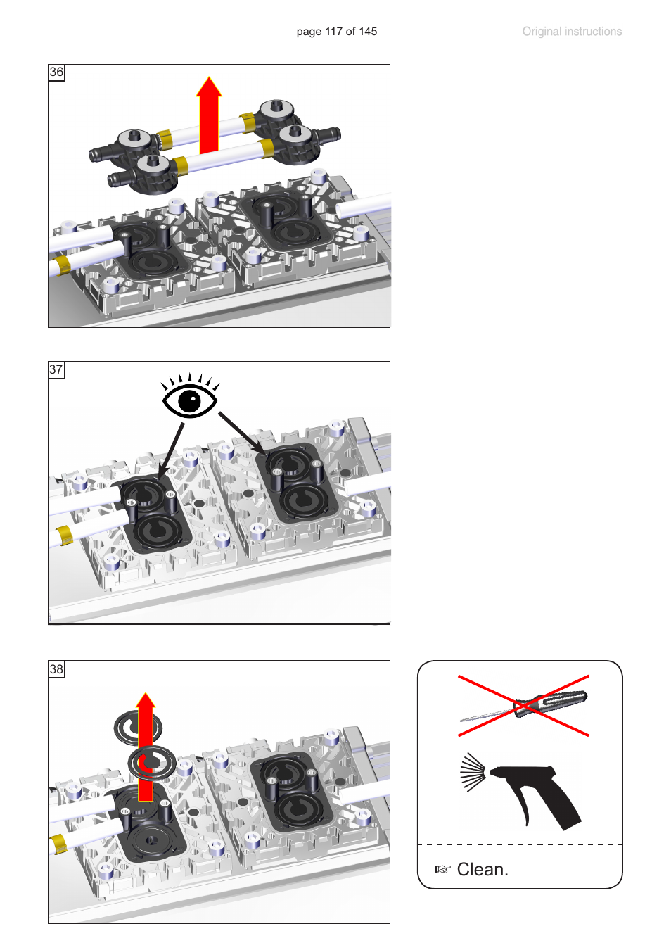 Clean | VACUUBRAND MV 10C NT VARIO User Manual | Page 117 / 145