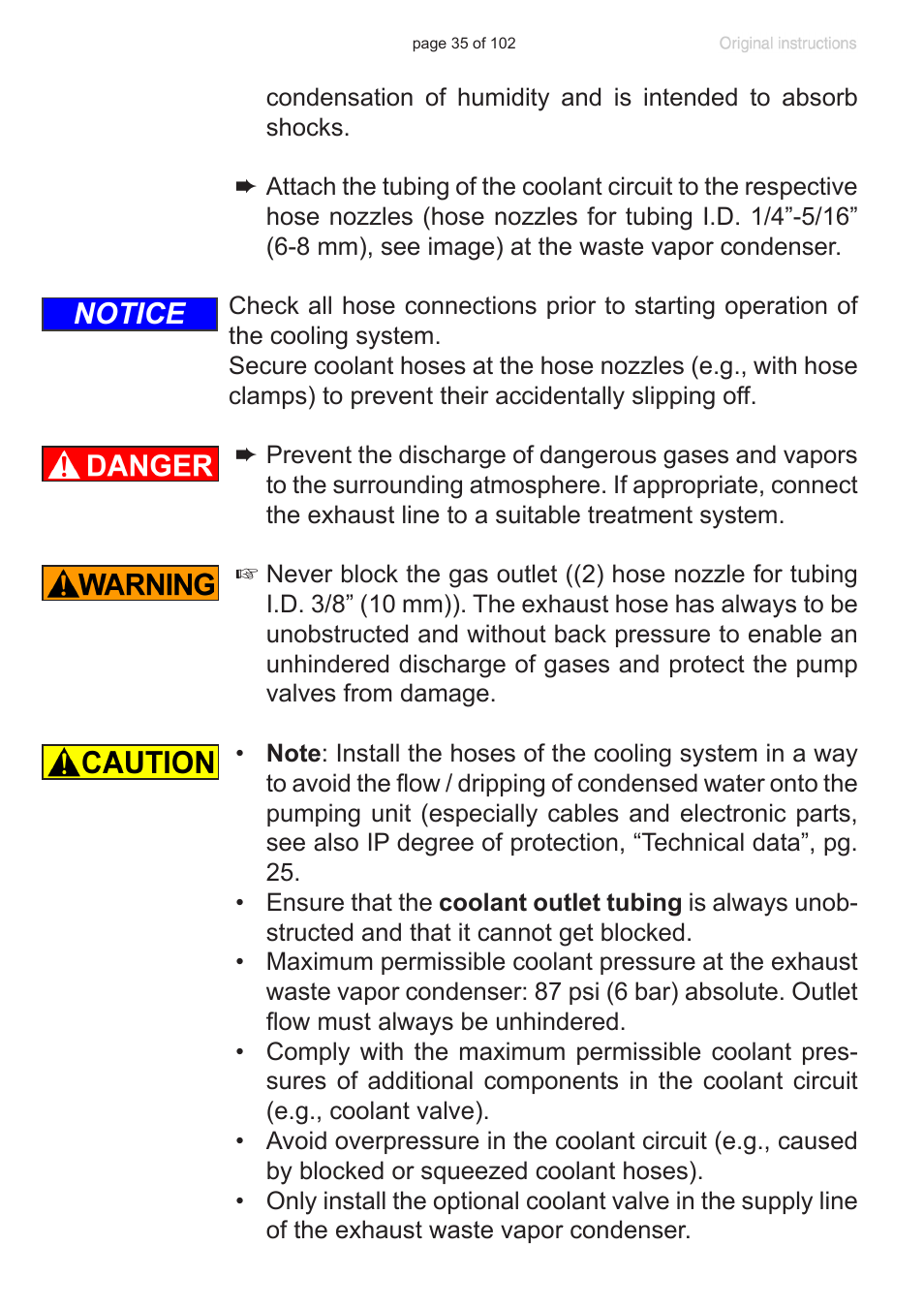 Notice | VACUUBRAND PC 600 LAN NT User Manual | Page 35 / 102