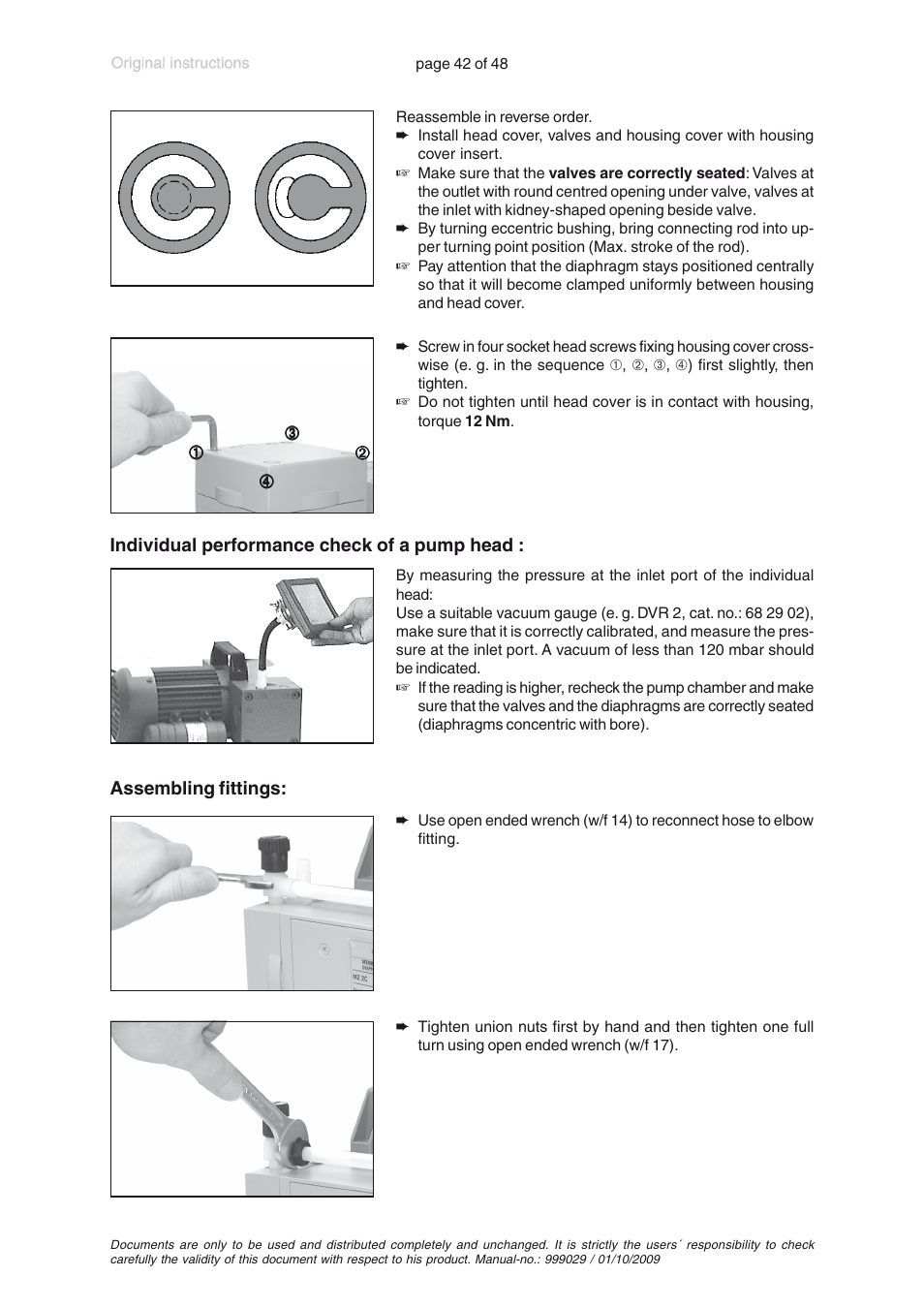 VACUUBRAND PC 620 User Manual | Page 42 / 48