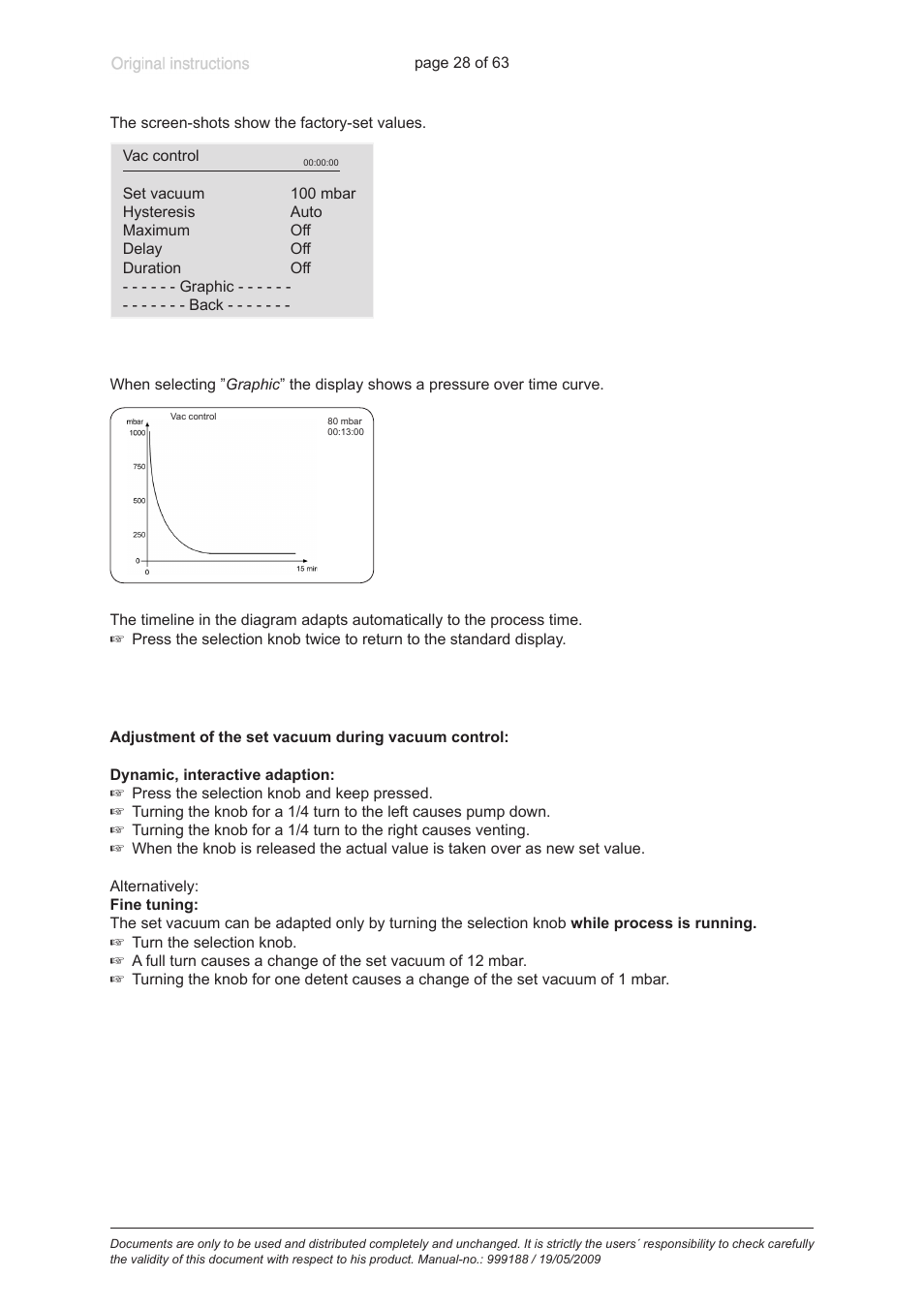 VACUUBRAND PC 620 NT User Manual | Page 28 / 63