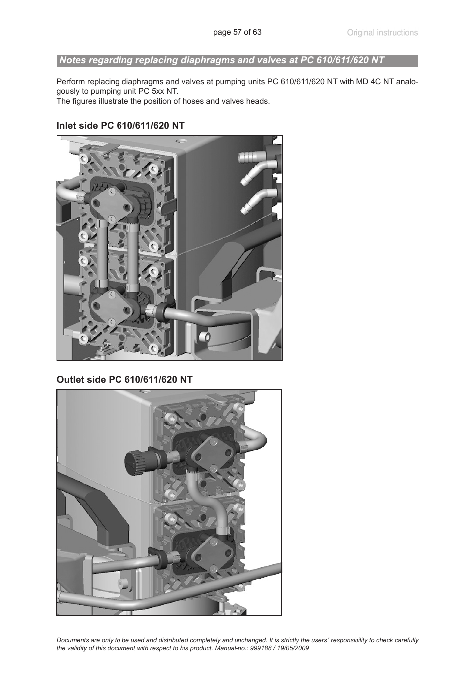 VACUUBRAND PC 620 NT User Manual | Page 57 / 63