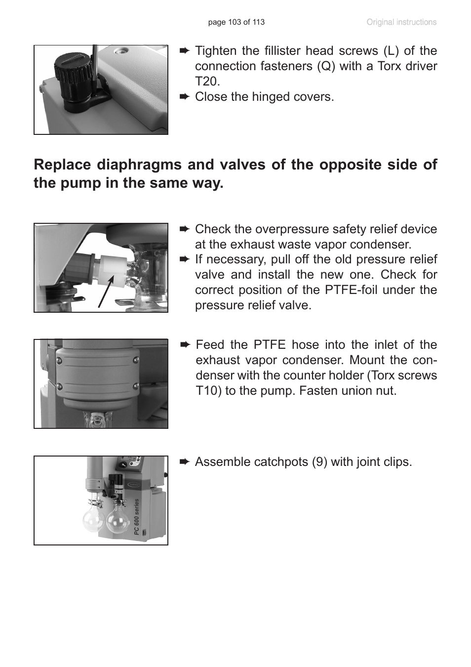 VACUUBRAND PC 620 NT plastic housing User Manual | Page 103 / 113