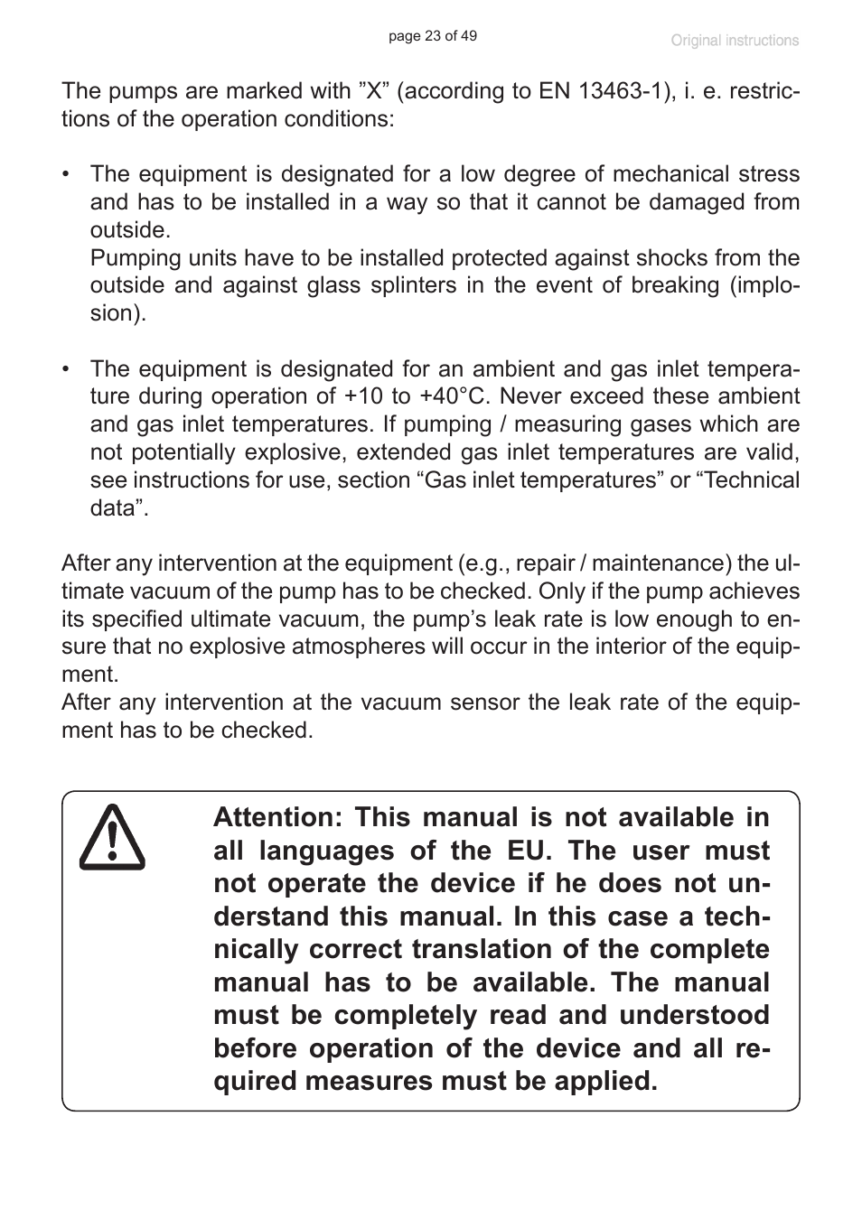 VACUUBRAND PC 8 m. RC 6 User Manual | Page 23 / 49