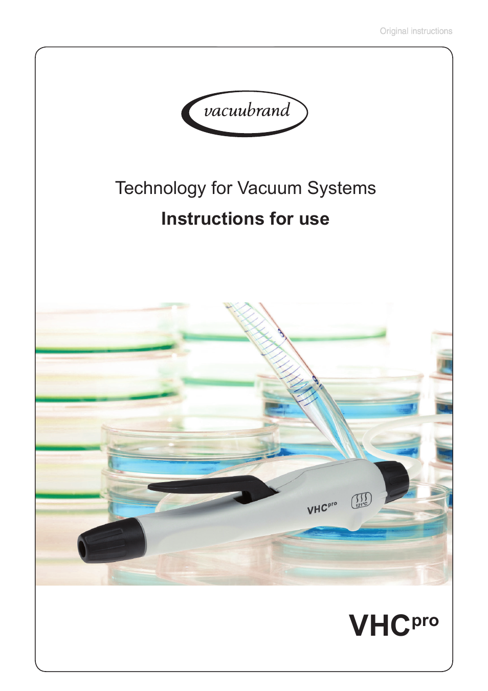 VACUUBRAND VacuuHandControl VHCpro User Manual | 36 pages