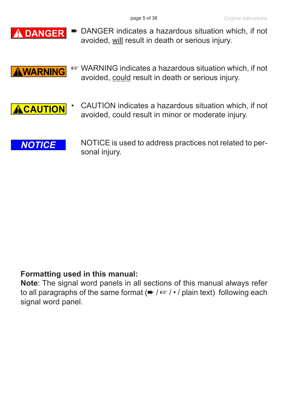 Notice | VACUUBRAND VacuuHandControl VHCpro User Manual | Page 5 / 36