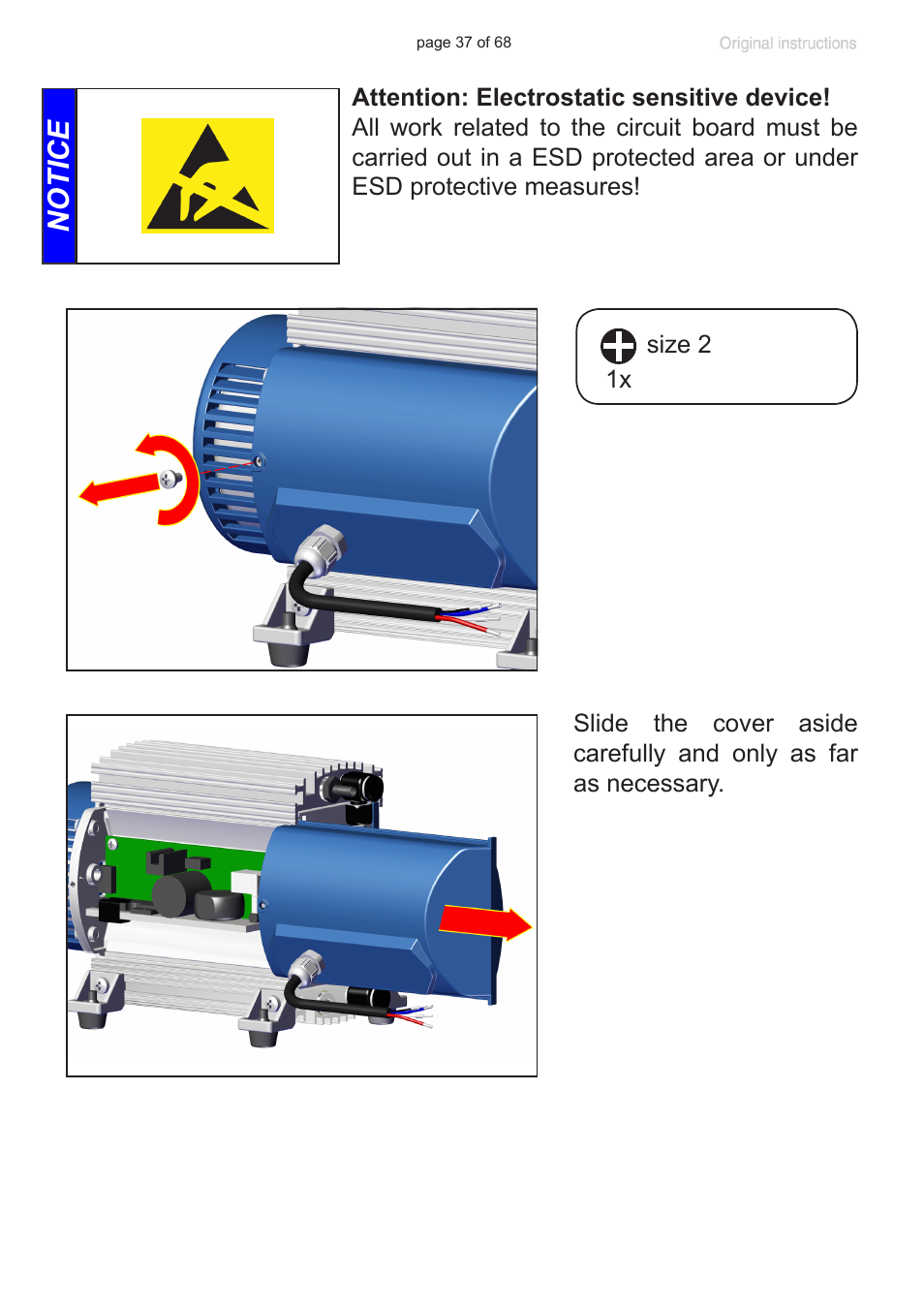 Notice | VACUUBRAND MD 1 VARIO-SP User Manual | Page 37 / 68