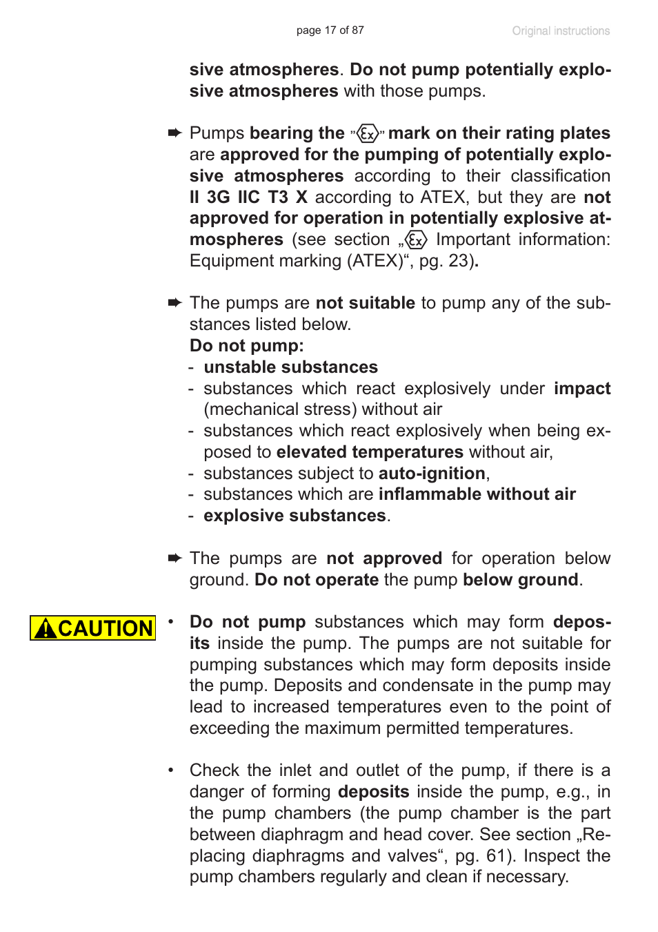 VACUUBRAND MD 1C VARIO-SP User Manual | Page 17 / 87