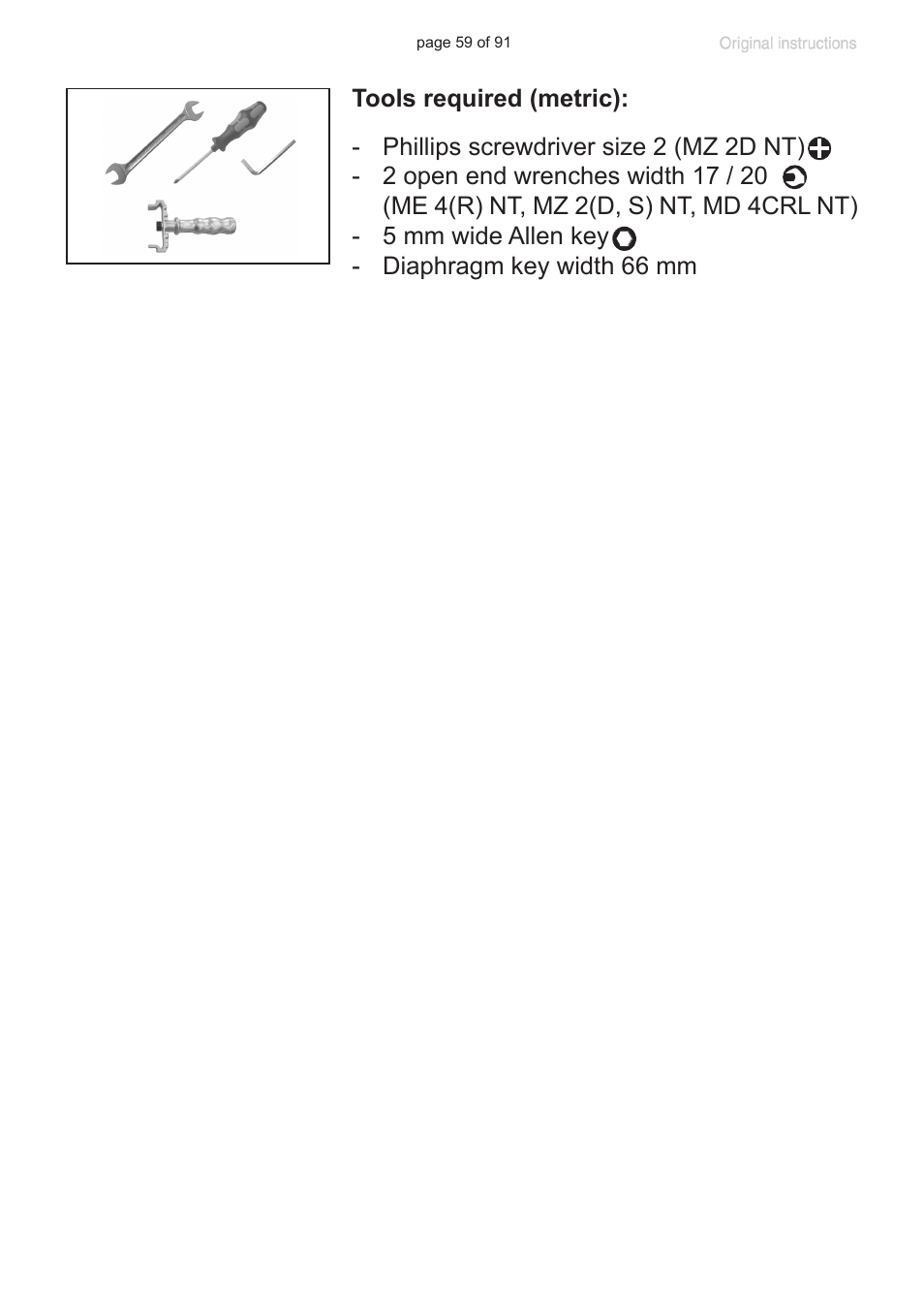 VACUUBRAND MZ 2S NT User Manual | Page 59 / 91