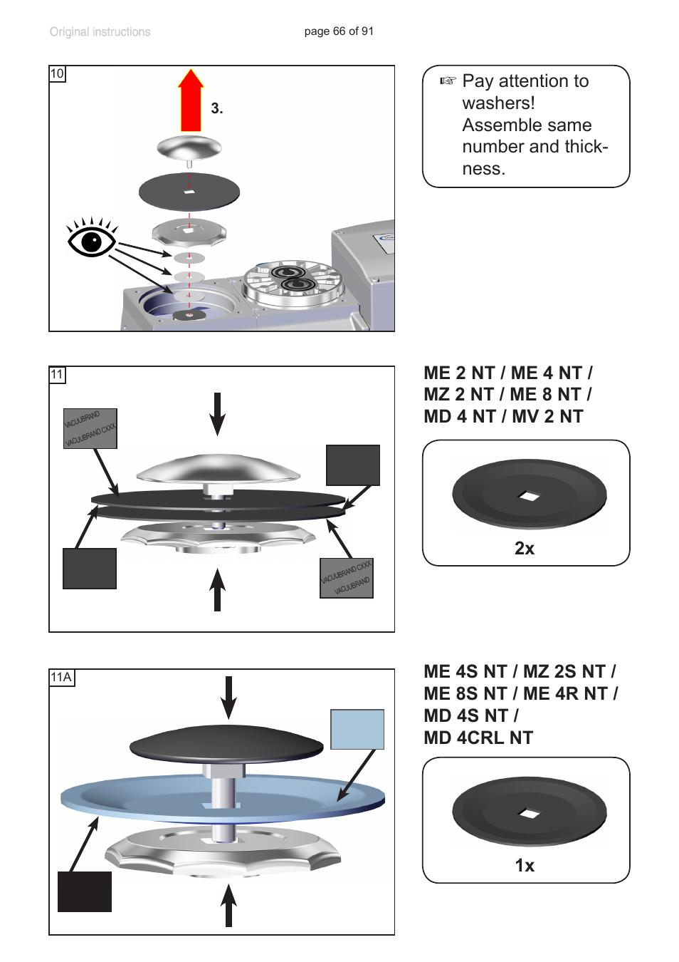 VACUUBRAND MZ 2S NT User Manual | Page 66 / 91