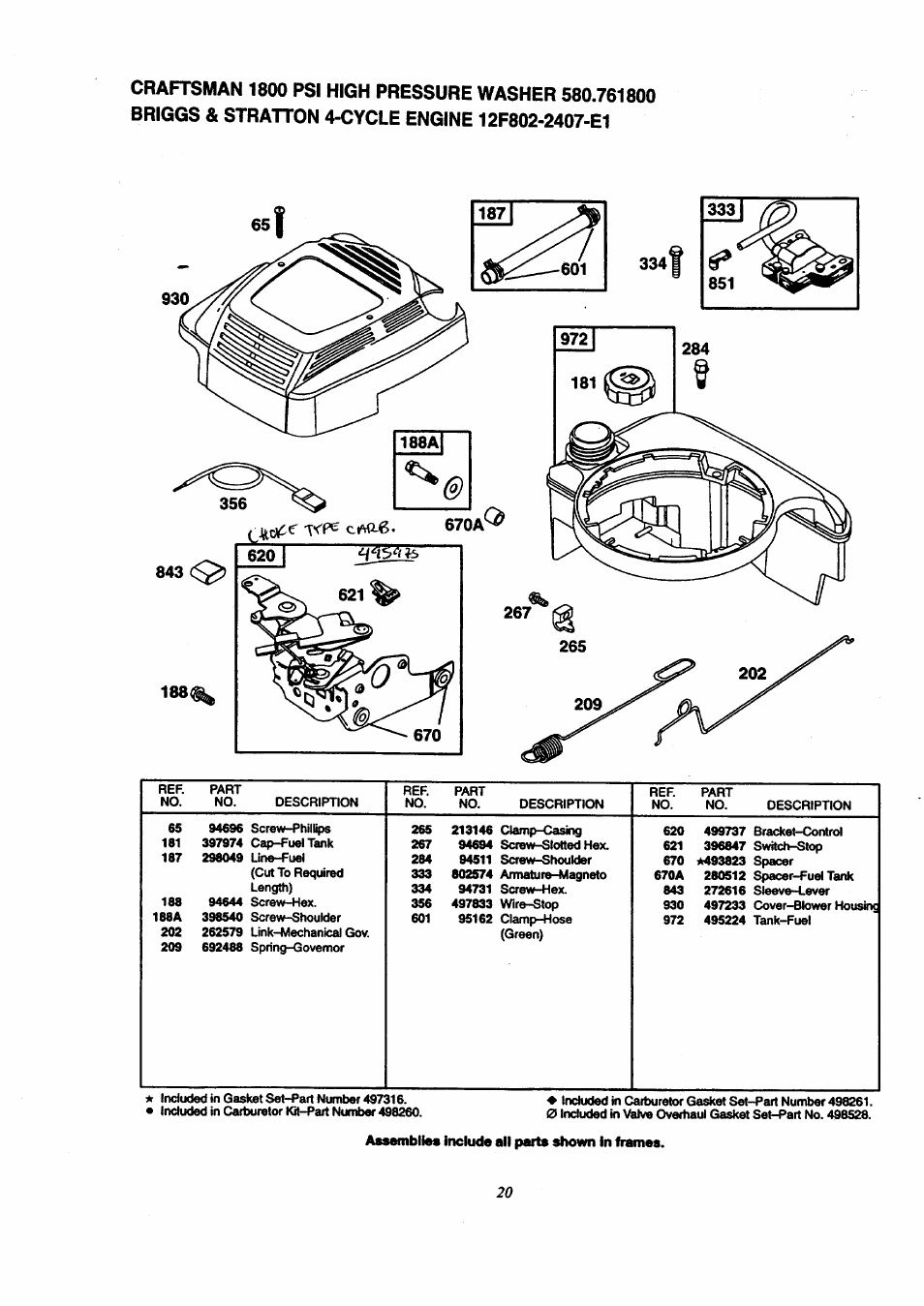 Ctmi-6. 670a' 843 | Craftsman 580.761800 User Manual | Page 20 / 28