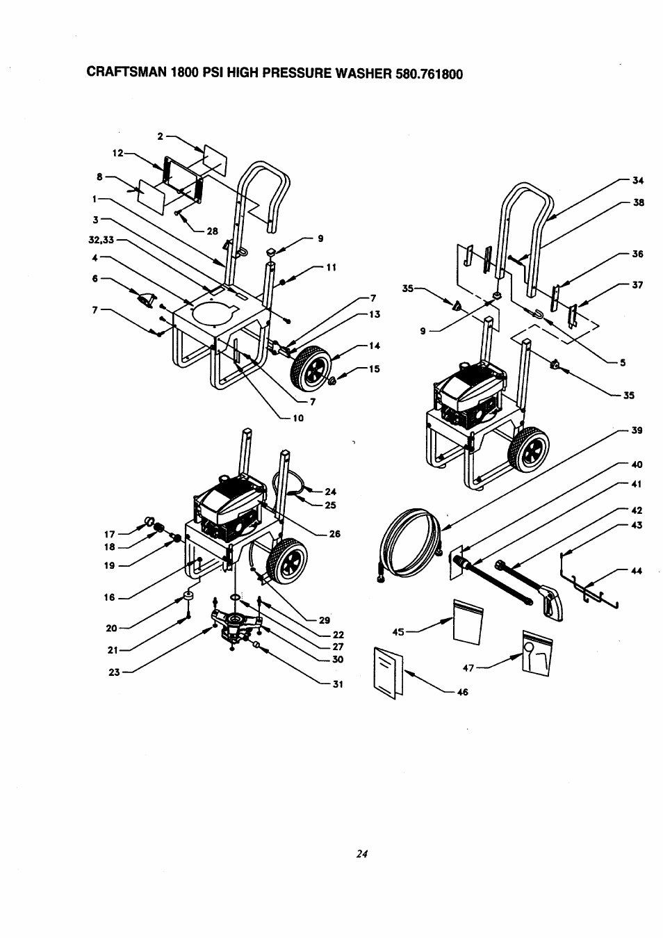 Craftsman 580.761800 User Manual | Page 24 / 28