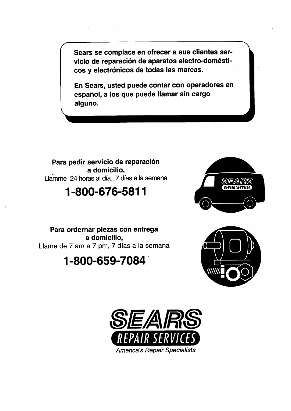 Repair services | Craftsman 580.761800 User Manual | Page 28 / 28