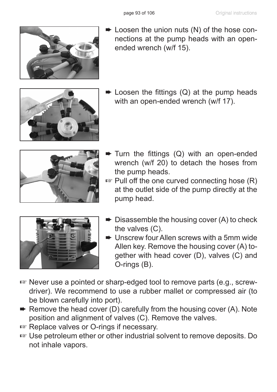 VACUUBRAND MV 2 NT VARIO User Manual | Page 93 / 106