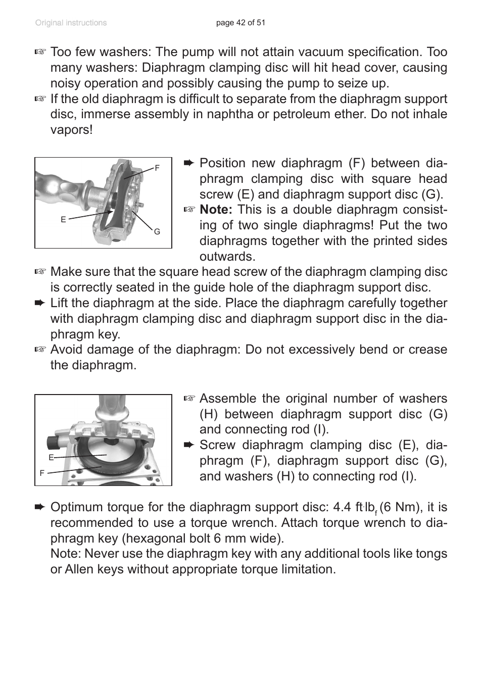 VACUUBRAND MZ 2 VARIO-SP User Manual | Page 42 / 51