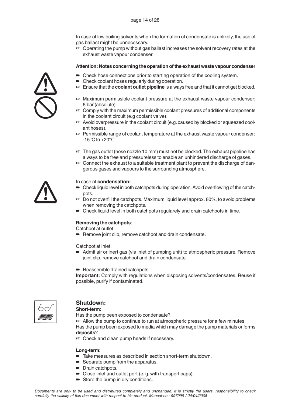 VACUUBRAND MZ 4C User Manual | Page 14 / 28