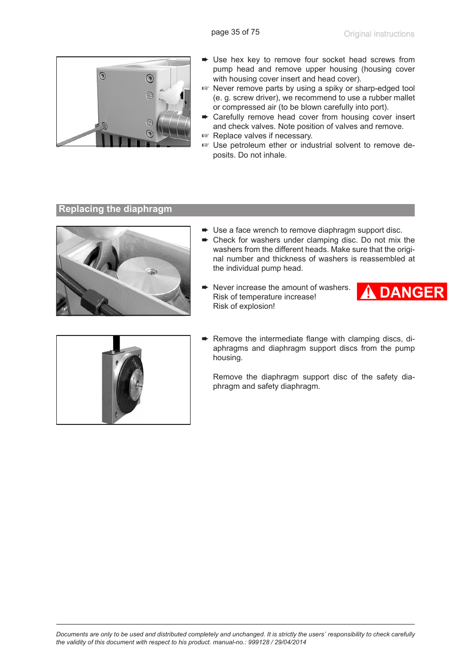 VACUUBRAND MZ 2C EX +IK+EK User Manual | Page 35 / 75