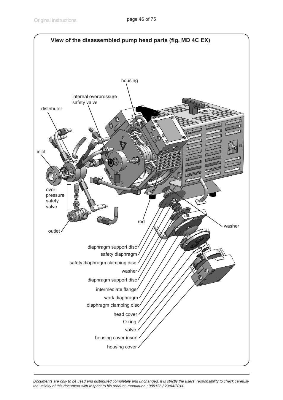 VACUUBRAND MZ 2C EX +IK+EK User Manual | Page 46 / 75
