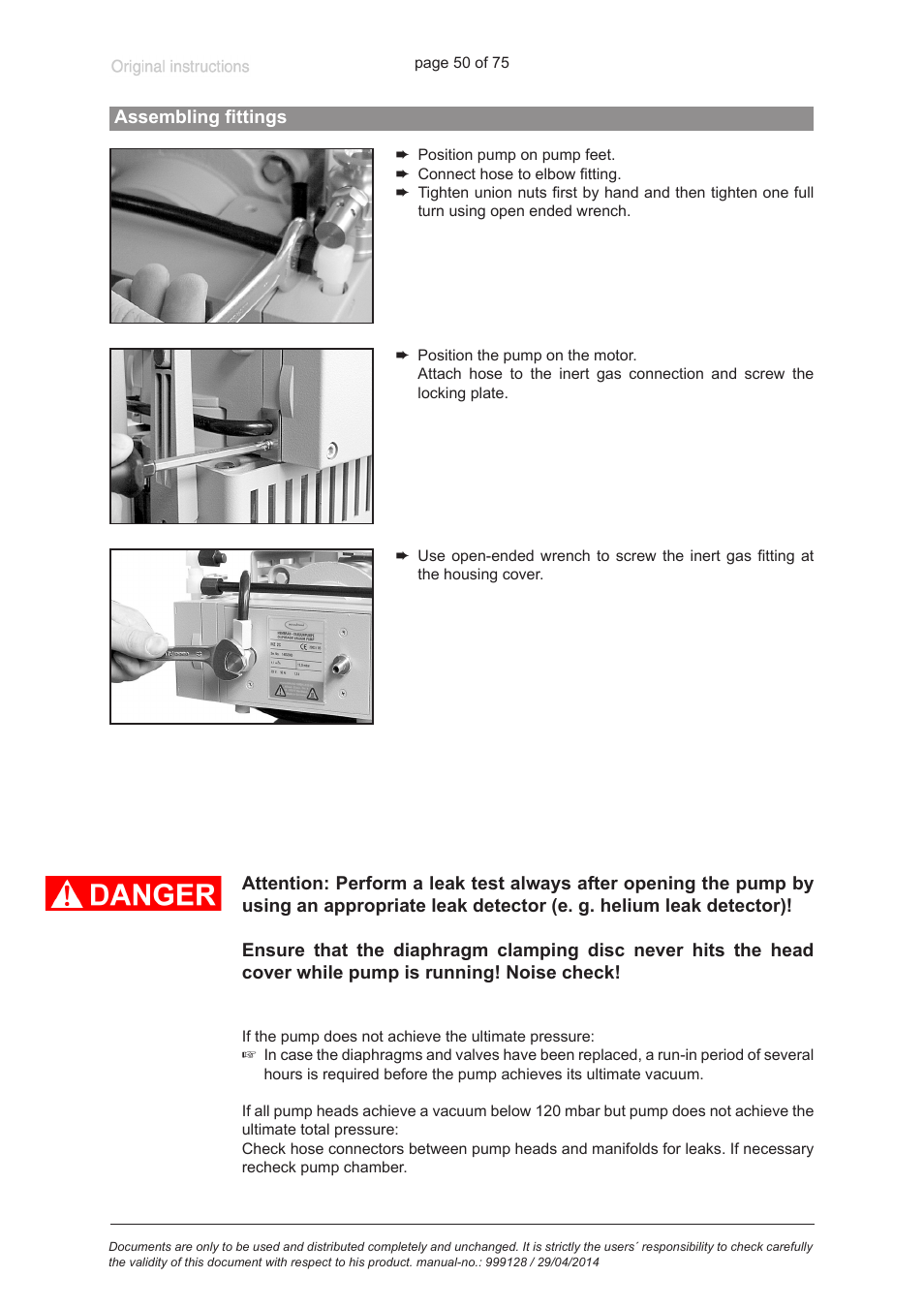 VACUUBRAND MZ 2C EX +IK+EK User Manual | Page 50 / 75