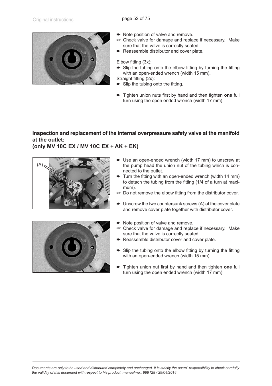 VACUUBRAND MZ 2C EX +IK+EK User Manual | Page 52 / 75