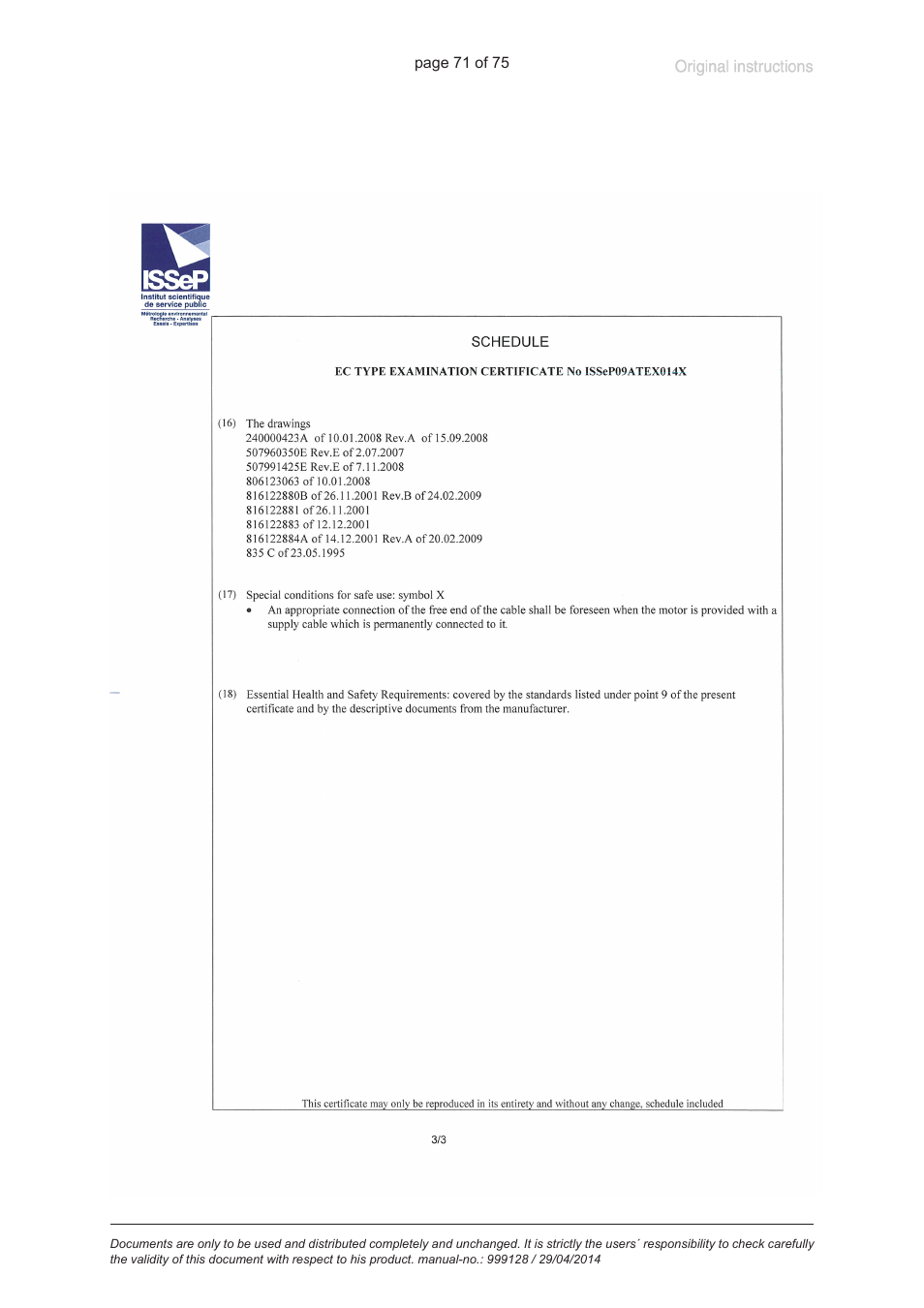 VACUUBRAND MZ 2C EX +IK+EK User Manual | Page 71 / 75