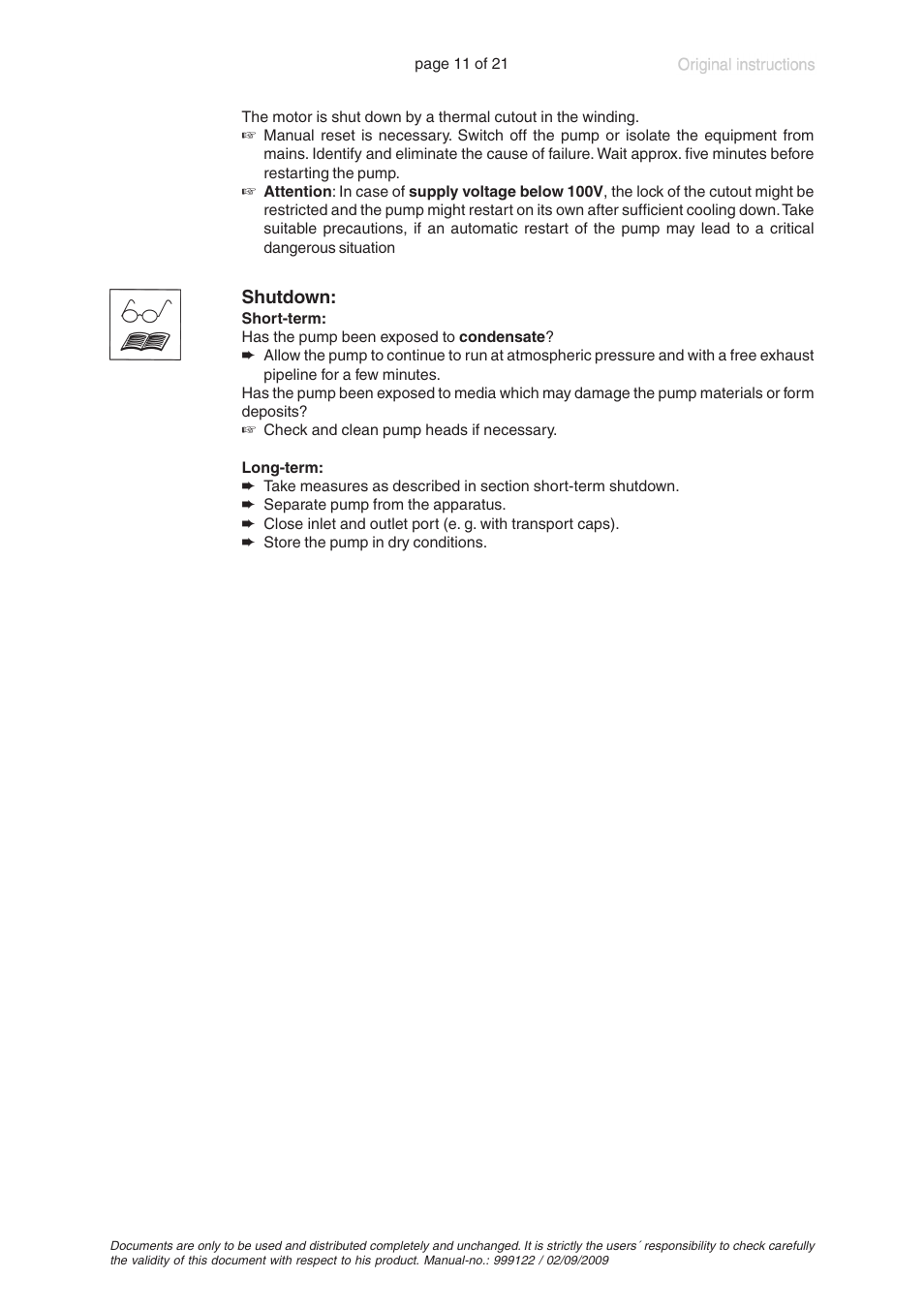 VACUUBRAND ME 4R User Manual | Page 11 / 21