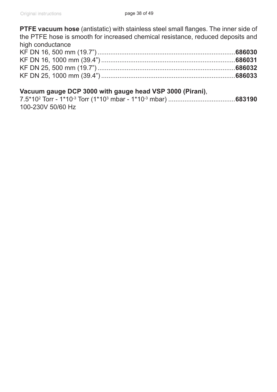 VACUUBRAND RZ 9 User Manual | Page 38 / 49