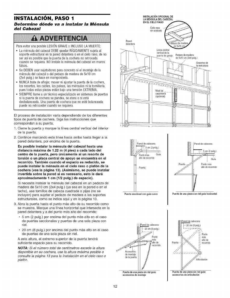Instalacion, paso 1, Ä adverlincia | Craftsman 139.53918d User Manual | Page 51 / 79