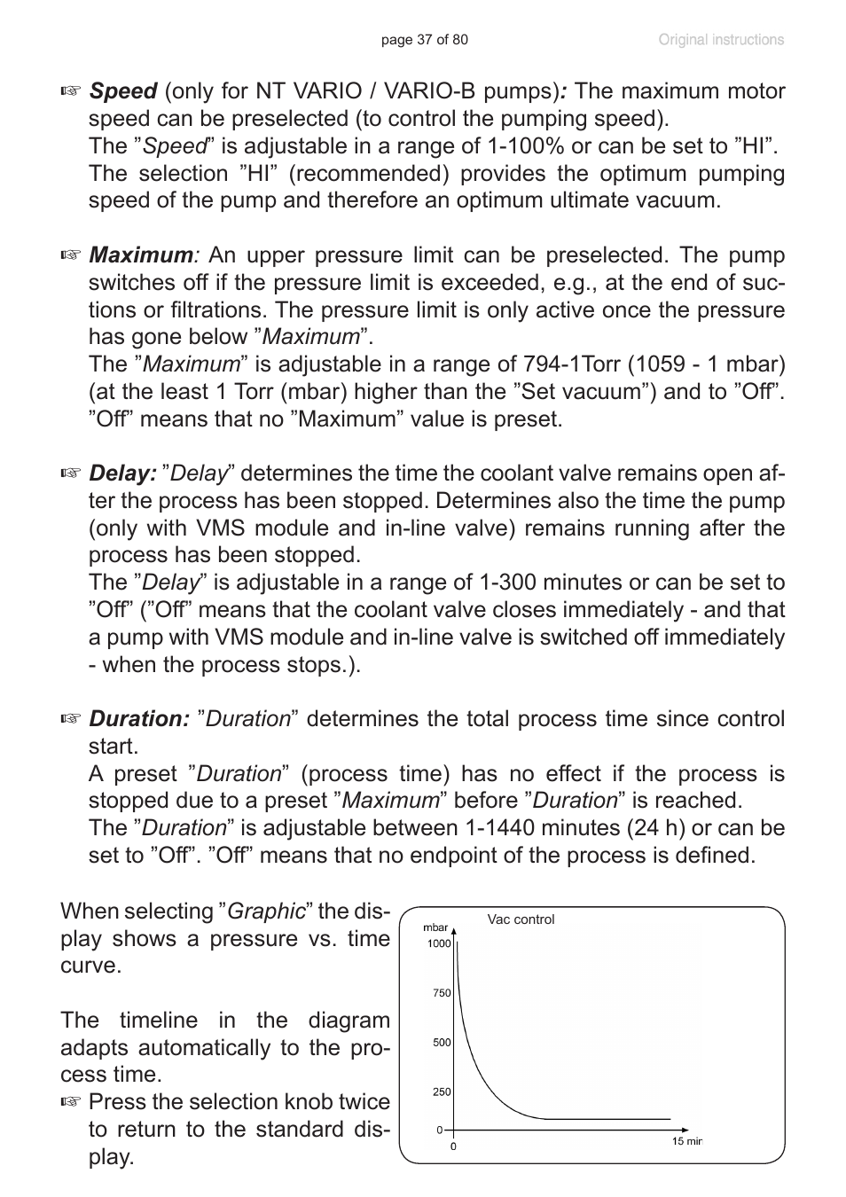 VACUUBRAND CVC 3000 User Manual | Page 37 / 80