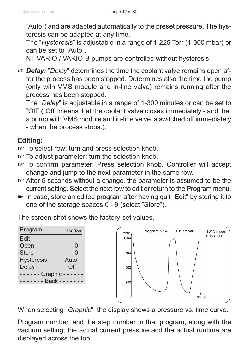 VACUUBRAND CVC 3000 User Manual | Page 42 / 80