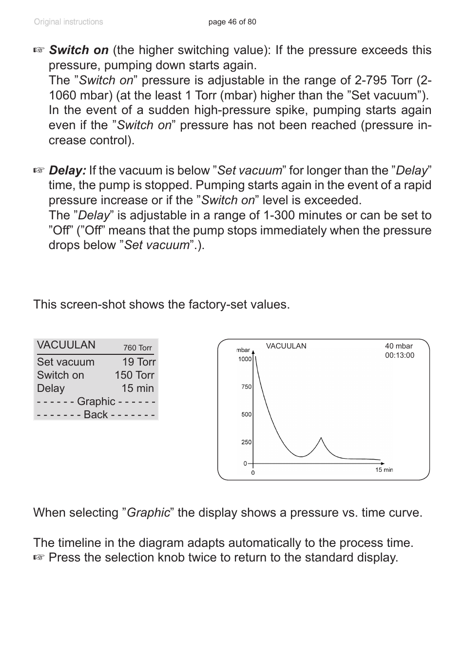 VACUUBRAND CVC 3000 User Manual | Page 46 / 80