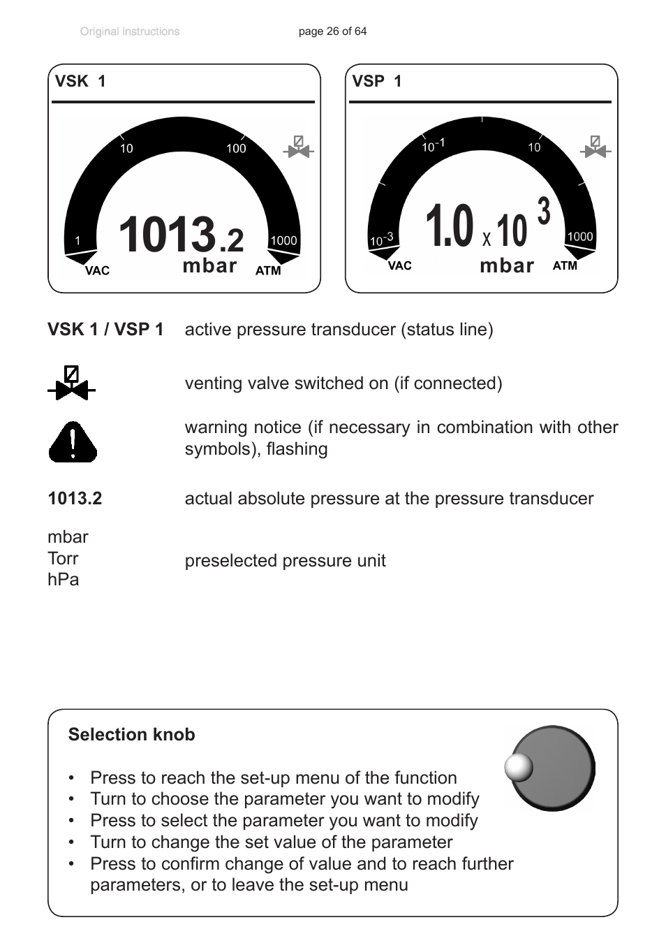 VACUUBRAND DCP 3000 User Manual | Page 26 / 64