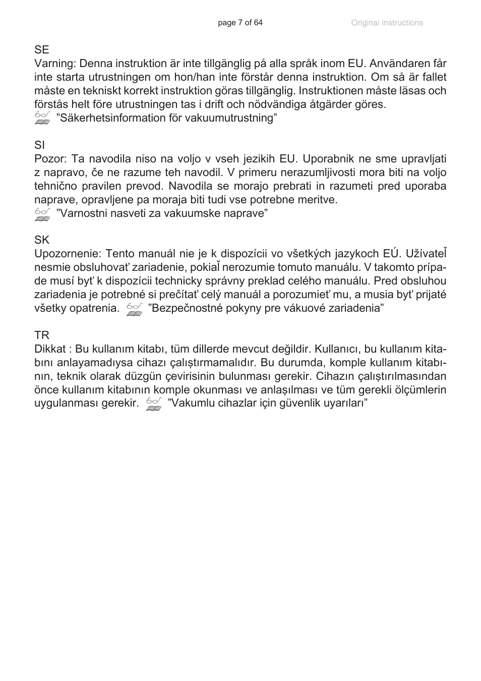 VACUUBRAND DCP 3000 User Manual | Page 7 / 64