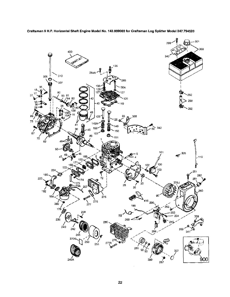 Craftsman 247.79452 User Manual | Page 22 / 27