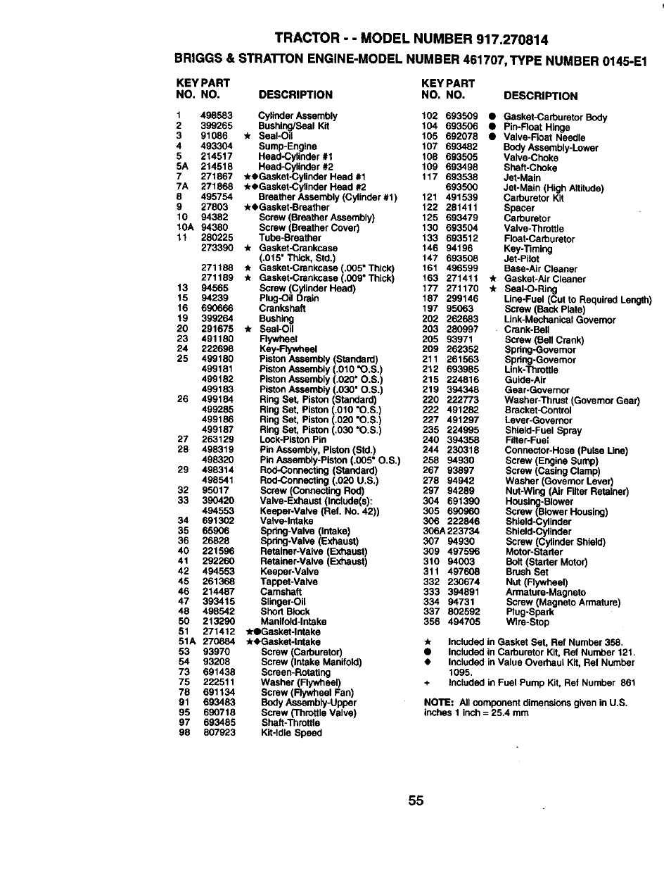 Craftsman 917.270814 User Manual | Page 55 / 60